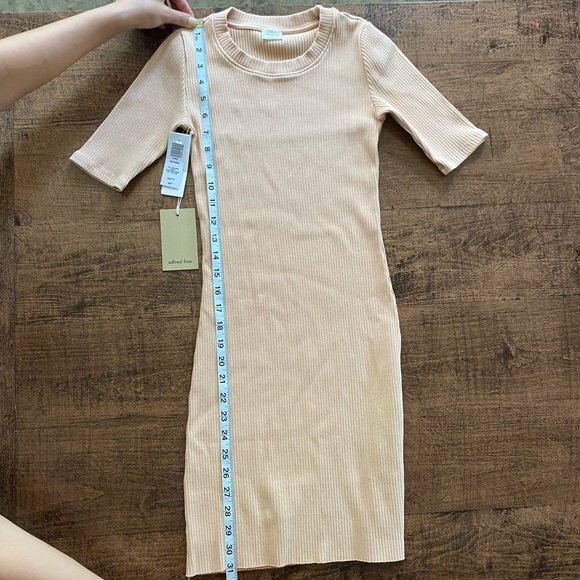 Aritzia Wilfred Free Astoria dress in GD Tuscany Rose 2XS - Picture 4 of 4